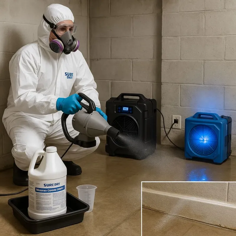Sanitization and Odor Removal process in Pine Ridge, PA