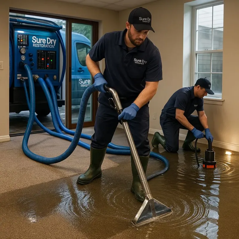 Water Extraction and Removal process in Pine Ridge, PA